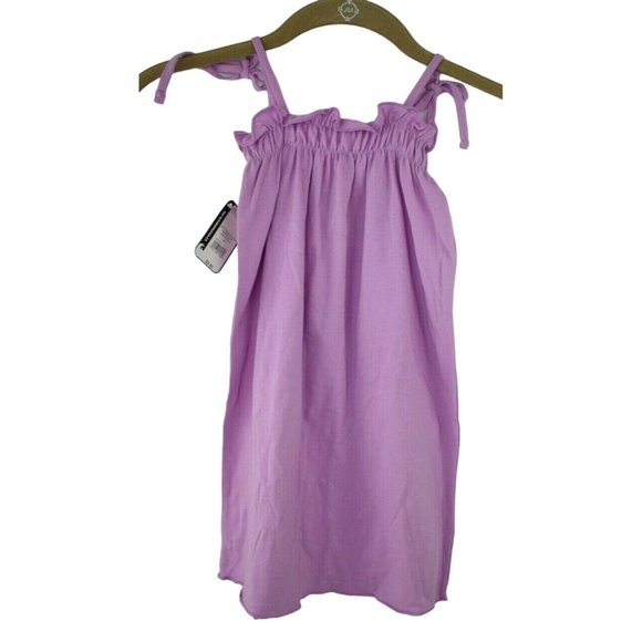 ORageous Toddler Girls 4 Violet Coverup Tunic Sundress - Picture 2 of 5
